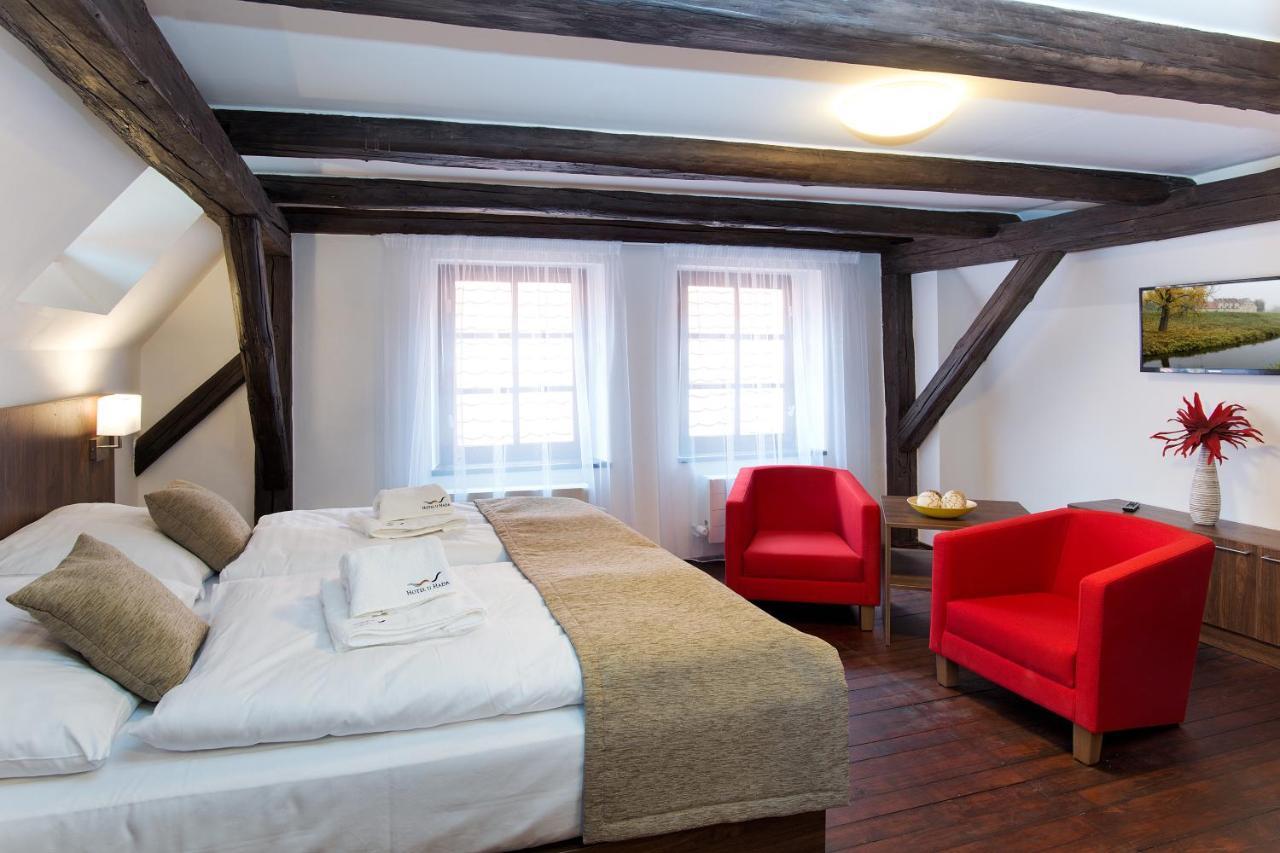 Hotel U Hada Zatec المظهر الخارجي الصورة